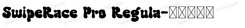 SwipeRace Pro Regula字体转换